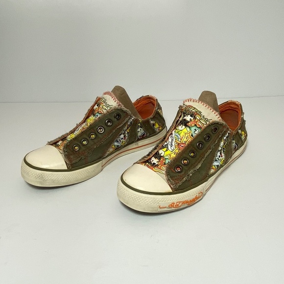 Rare - Ed Hardy - Vintage - Women's Shoes Size: 5 - Picture 7 of 11